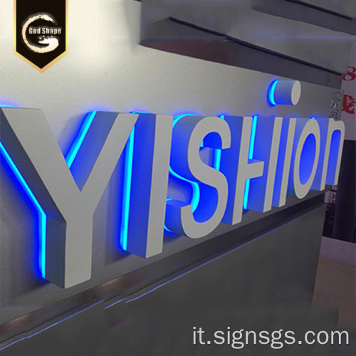 Lettere luminose a led personalizzate